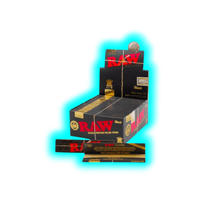 RAW Black Papers King Size Slim Extra Fine Box