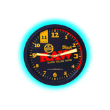 RAW Black Stash Wall Clock 25cm