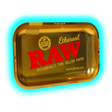 RAW Ethereal Rolling Tray M Gold 175 x 275mm