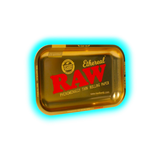 RAW Ethereal Rolling Tray M Gold 175 x 275mm