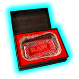 RAW Glass Ashtray Aficionado