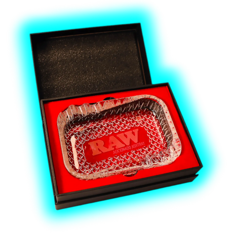 RAW Glass Ashtray Aficionado