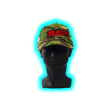 Raw Hat Camo With Poker