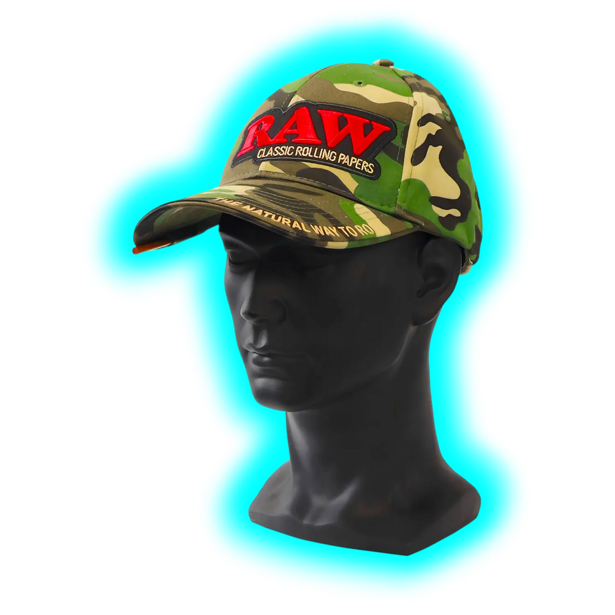 Raw Hat Camo With Poker