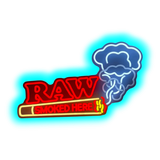 RAW LED Sign RAW Smoked Here