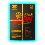Raw Odorfree Storage Bags M Black 12pcs