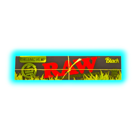 RAW Organic Hemp Black Papers King Size Slim Extra Fine