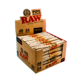 RAW Pipe Cleaner Bundle BOX 48pcs Hemp Bristle