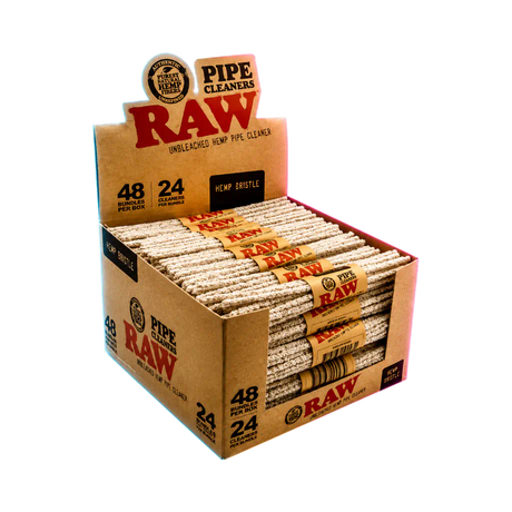 RAW Pipe Cleaner Bundle BOX 48pcs Hemp Bristle