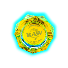 RAW Rainbow Glass Ashtray
