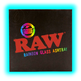 RAW Rainbow Glass Ashtray