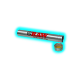 RAW Tubo di metallo retrò argentato