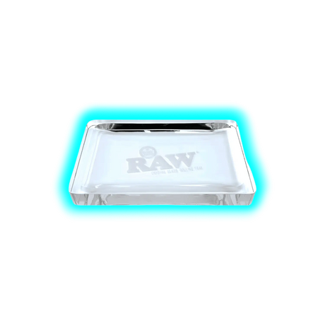 RAW Rolling Tray L Crystal Glass 235 x 320mm