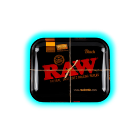 RAW Rolling Tray M Black Metal 175 x 275mm