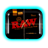 RAW Rolling Tray M Black Metal 175 x 275mm