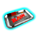 RAW Rolling Tray M Silver Metal 175 x 275mm