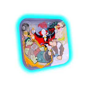 RAW Rolling Tray Monster Sesh M 175 x 275mm