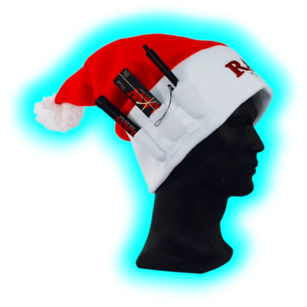 Raw Santa Hat
