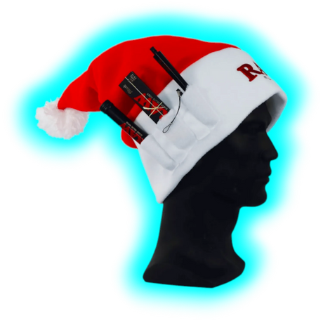 Raw Santa Hat