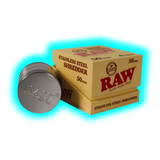 RAW Stainless Steel Grinder with Magnet and Sifter 4parts 50mm