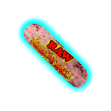 Raw Street Skateboard Bricks & Classic 8.5''