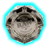 RAW The Dark Side Glass Ashtray