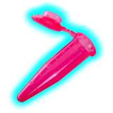 Reagent 1.5ml with attached lid 500pcs Red