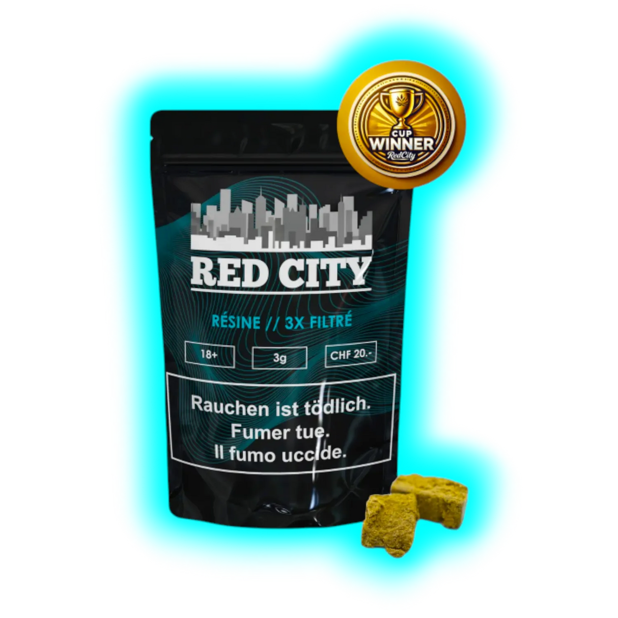 Red City Résine 3x Filtré