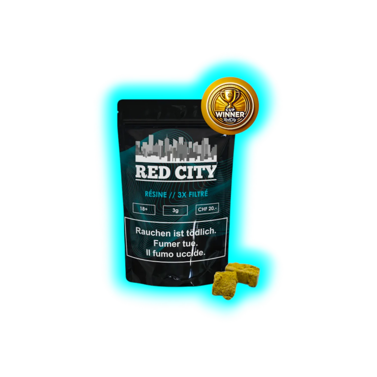 Red City Résine 3x Filtré