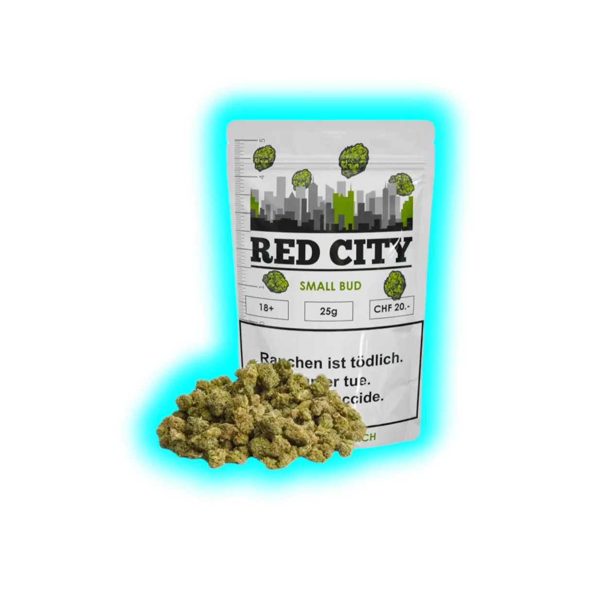 Red City Small Bud 25g
