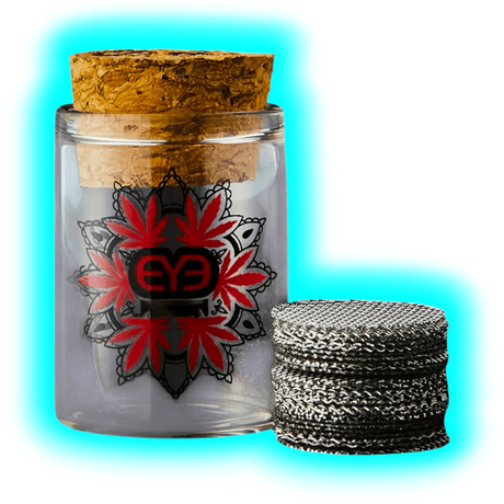 Red Eye Amazed Replacement Screen Jar with 25 screens