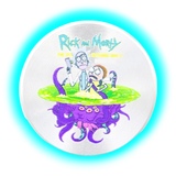 Rick and Morty Aluminium Grinder Silver 2 Parts 50mm