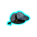 Rolling Pouchz Shiny Black - Schwarz innen