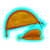 Rolling Pouchz Shiny Tan - Hellbraun innen