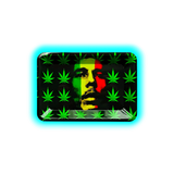 Rolling Tray M Bob Marley Leaves 175 x 275mm