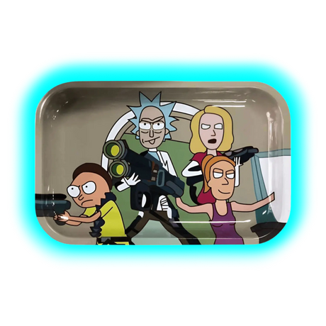 Rolling Tray M Rick and Morty Familia 175 x 275mm
