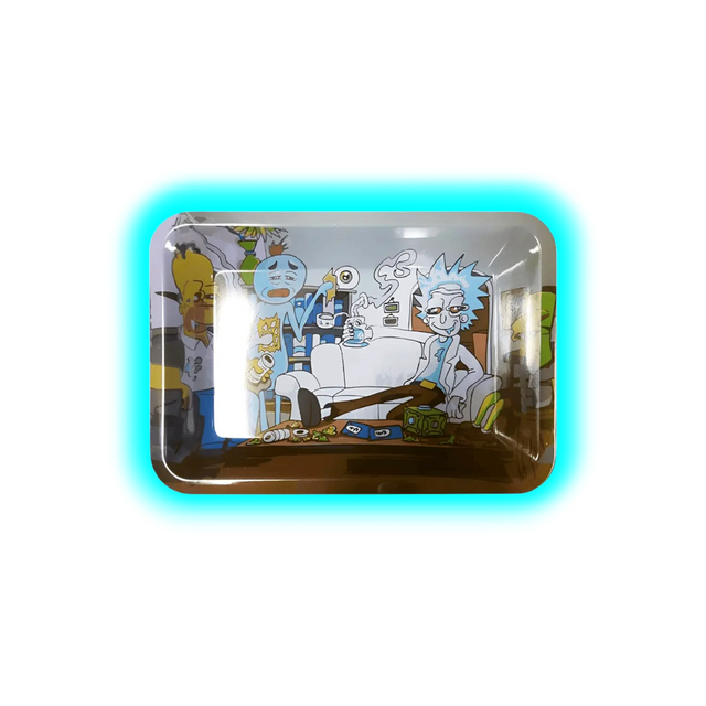 Rolling Tray M Rick and Morty Simpsons 175 x 275mm