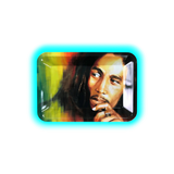 Rolling Tray S Bob Marley Rasta 180 x 125mm