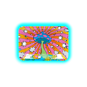 Rolling Tray S Psychedelic Mushroom 180 x 125mm