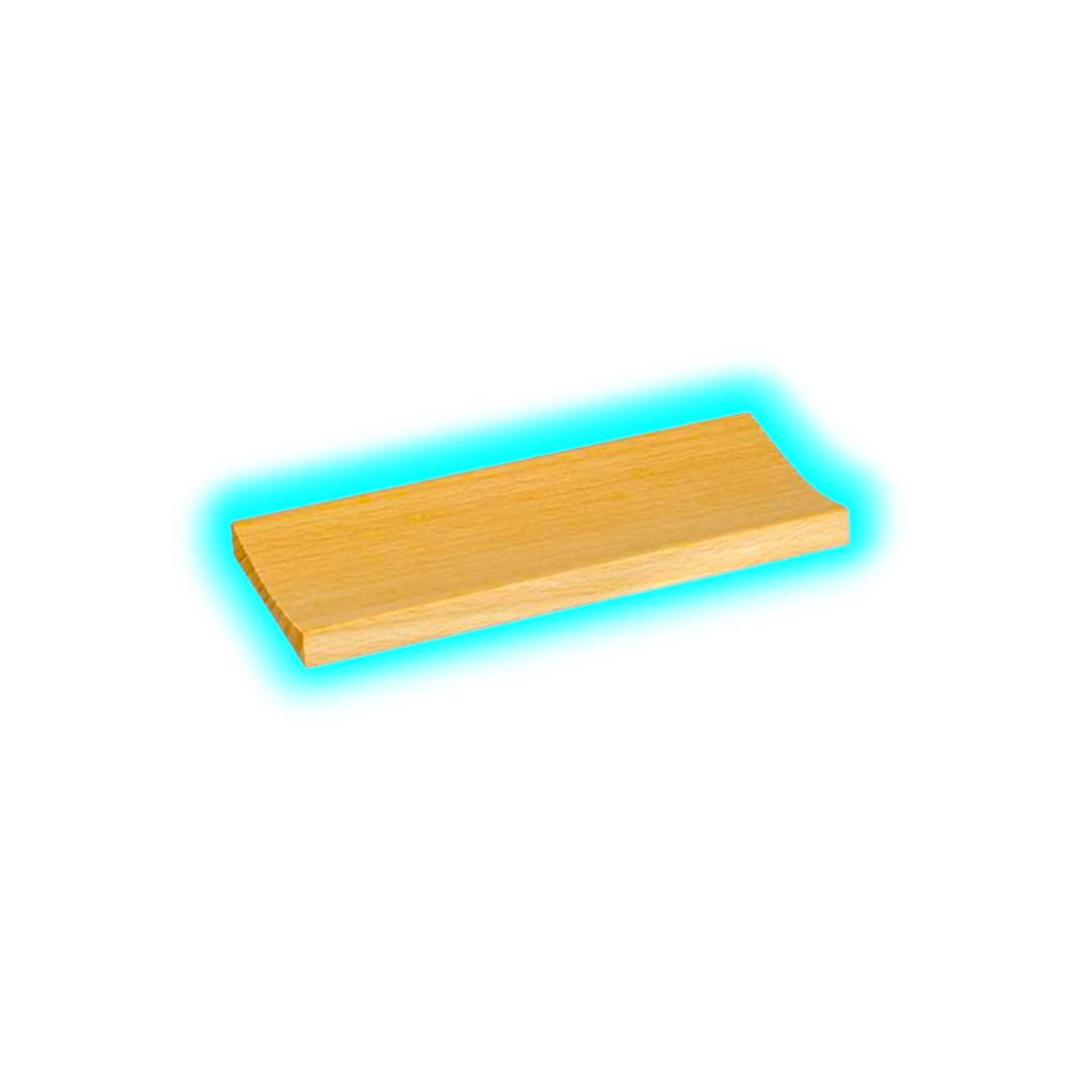 Rolling Wood Plate 110 x 45 x 7mm