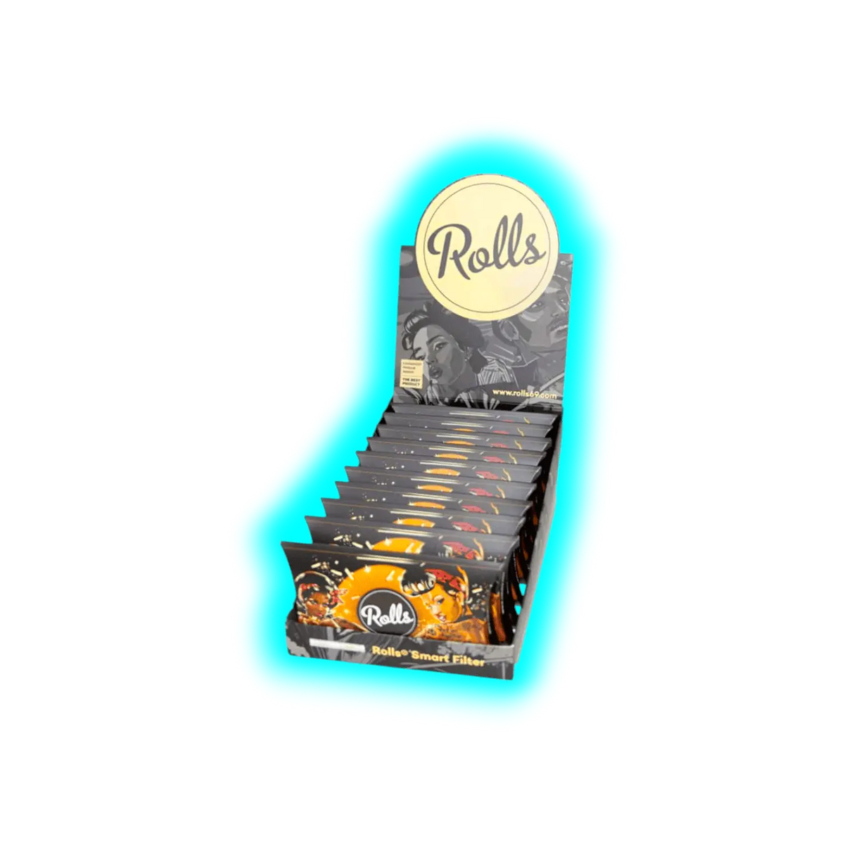 Rolls Smart Filter Short 8mm 10 x 50 Stk.