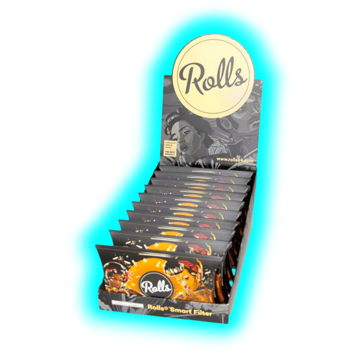 Rolls Smart Filter Short 8mm 10 x 50 Stk.