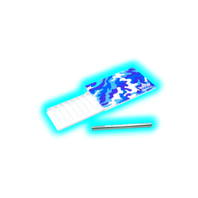 Royal Box Sniff Box Camouflage Blue White