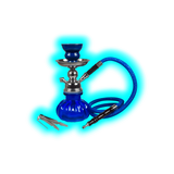 Sahbi Shisha 24 cm One Tube Deep Blue