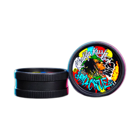 Santa Cruz Shredder Khalifa Kush Biodegradable Grinder Black 55mm