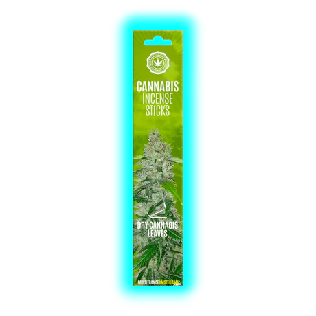 Scented Incense Sticks Dry Cannabis Leaves 15pcs