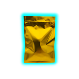 Sealing Bag Gold Clear 150x100mm 100pcs