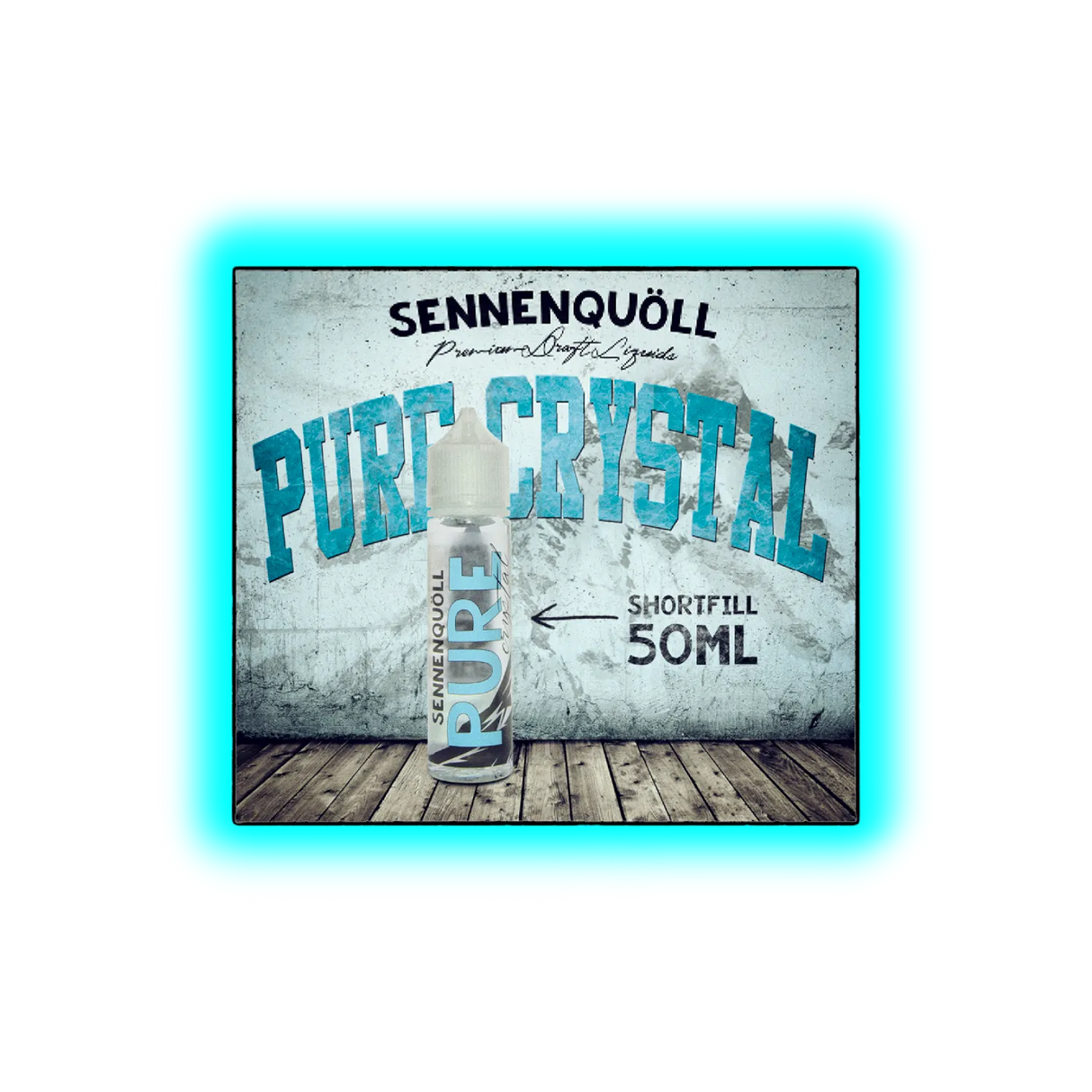 Sennenquöll Glacier Water Pure Crystal Shortfill 50ml
