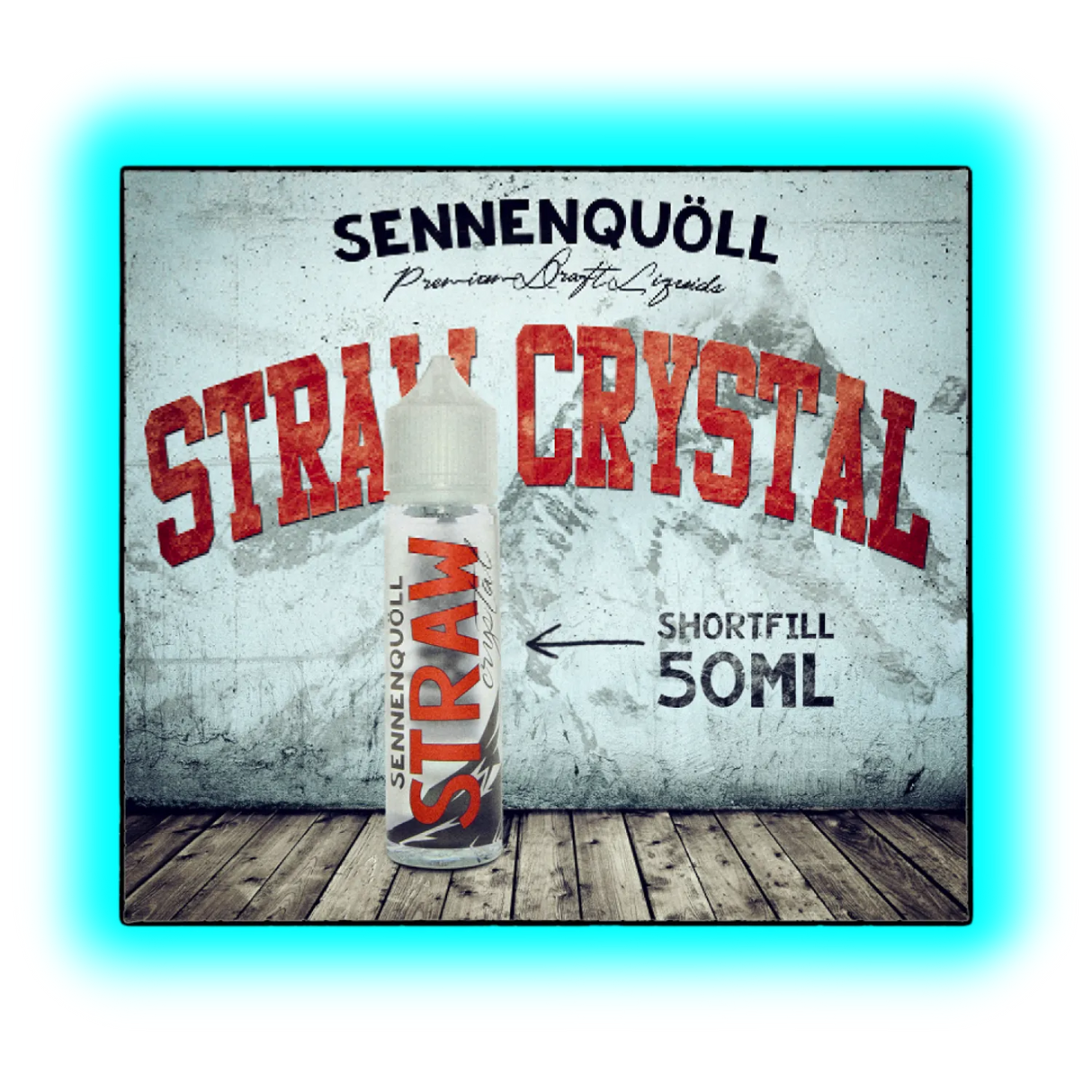 Sennenquöll Glacier Water Strawberry Crystal Shortfill 50ml