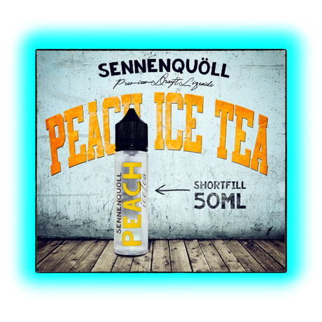 Sennenquöll Originals Peach Ice Tea Shortfill 50ml